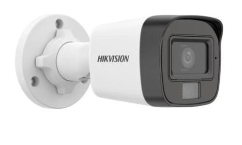 HIKVISION DS-2CD1021G2-LIUF 2MP,2.8MM lens, H265+,20Mt Gece Görüşü, Hybrid Light, SD Kart,Dahili Mikrofonlu